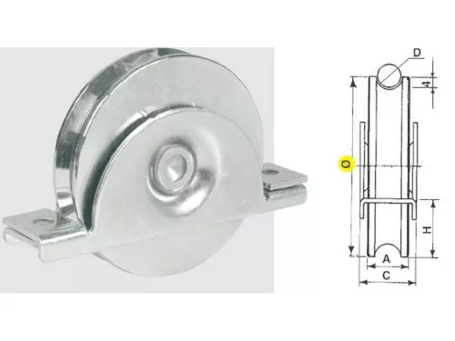 TOLÓKAPUV.IBFM KERÉK TALP ¤ 20 ½U½ 80