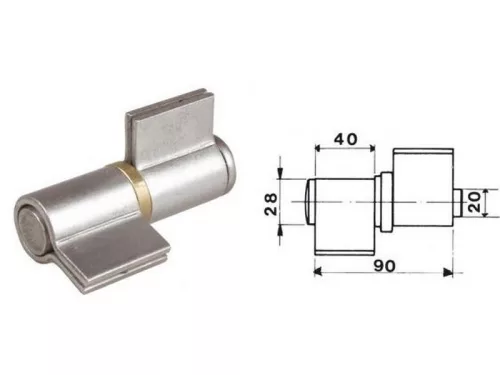 KIVEHETÕCSAPÚ P.IBFM  90MM EGYENES /12DB