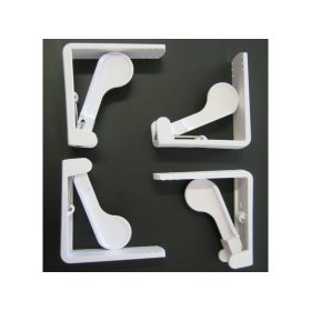 ASZTALTERÍTÕ LESZORÍTÓ CSIPESZ FEHÉR 4 DB-OS CSOMAG