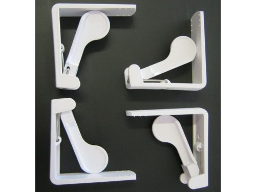 ASZTALTERÍTÕ LESZORÍTÓ CSIPESZ FEHÉR 4 DB-OS CSOMAG