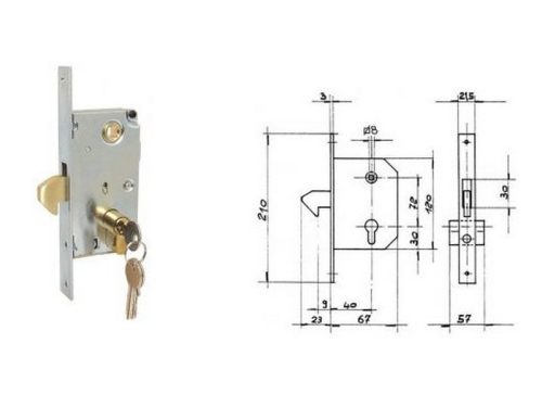TOLÓKAPUZÁR IBFM 447 P 40 MM KAMPÓS