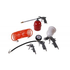   PNEUMATIKUS PISZTOLY KÉSZLET 5 RÉSZES FESTA (SZÓRÓ-FÚVÓ)