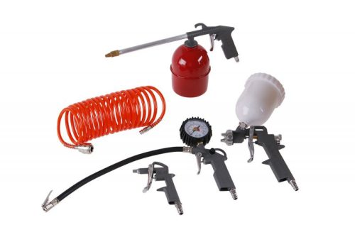 PNEUMATIKUS PISZTOLY KÉSZLET 5 RÉSZES FESTA (SZÓRÓ-FÚVÓ)