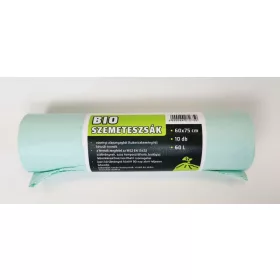   SZEMETESZSÁK KOMPOSZTÁLHATÓ PLA 60X75CM 60 L /10 db=1 roll/