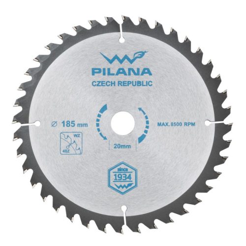 KÖRFÛRÉSZLAP PILANA TCT 5255 185X20 Z40