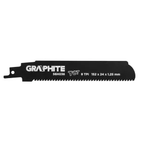 ORRFÛRÉSZLAP GRAPHITE 56H036 152X24X1,25MM