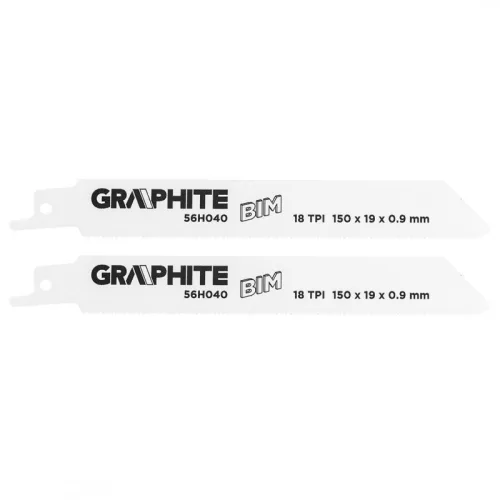 ORRFÛRÉSZLAP GRAPHITE 56H040 150X19X0,9MM/2DB