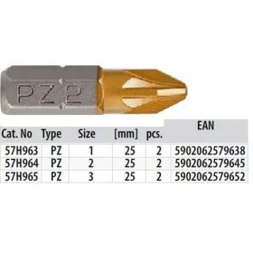 BEHAJTÓTÜSKE GRAPHITE  57H964 PZ2/2DB