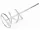 FESTÉKKEVERÕSZÁR GRAPHITE 58G784-96 610x160 mm M14