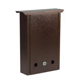   POSTALÁDA ÁLLÓ KÜLTÉRI ZÁRHATÓ BRONZ 6  21X32 CM  RÓMA