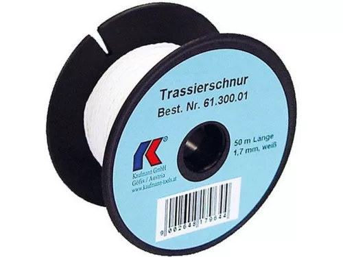 KÕMÛVESZSINÓR ÖNFESZÍTÕ 1.5/ 50 M  6130001 FEHÉR