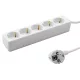 ELOSZTÓ 5-ÖS, 3 M KÁBELLEL PRAKTIK 3X1,5MM2/ P123
