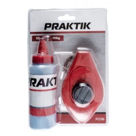 KICSAPÓZSINÓR PRAKTIK FÉM 15 M+PORFESTÉK 115G/ P236