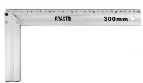 DERÉKSZÖG PRAKTIK 300 MM ALU./ P248