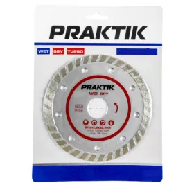 GYÉMÁNTVÁGÓ PRAKTIK 125MM NEDVE-SZÁRAZ TURBO/ P271