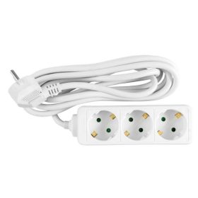 ELOSZTÓ 3-AS, 5 M KÁBELLEL PRAKTIK 3X1,5MM2/ P293