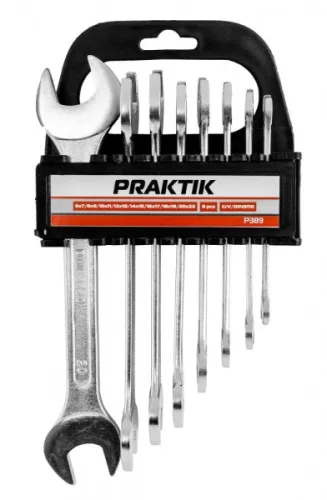 VILLÁSKULCS KÉSZLET PRAKTIK P389 6-22 8 RÉSZES CRV