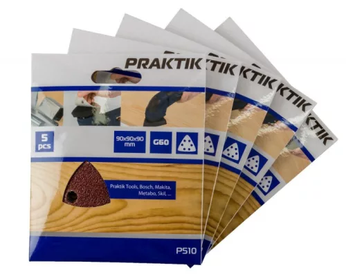 CSISZOLÓPAPÍR DELTA PRAKTIK K120/ 5 DB-OS CSOMAG/ P513