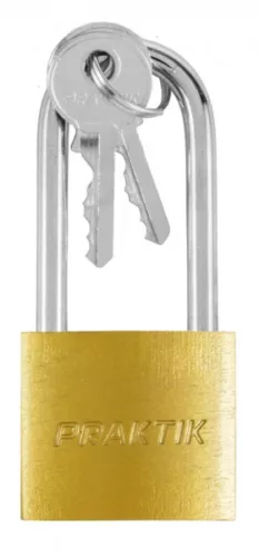 LAKAT 40 MM PRAKTIK RÉZ HOSSZÚ KENGYELES BLISZT. 2K / P616