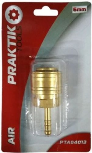 PNEUMATIKUS GYORSCSATLAKOZÓ PRAKTIK PTA04013  6MM