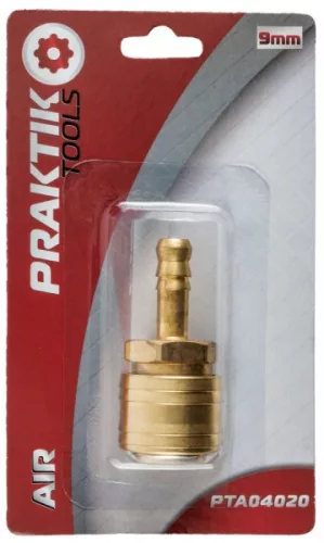 PNEUMATIKUS GYORSCSATLAKOZÓ PRAKTIK PTA04020  9 MM