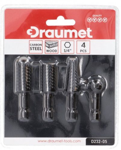 CSAPOS RÁSPOLY KLT DRAUMET 1/4'' 4R. D232-05