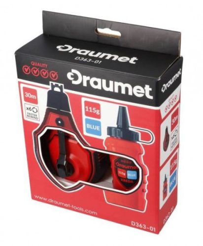 KICSAPÓZSINÓR KÉSZLET DRAUMET D363-01 MÛANYAG 30 M