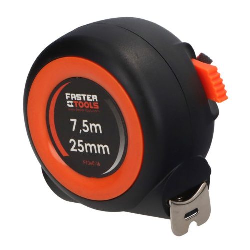 MÉRÕSZALAG FASTER  7,5 MX25 MM FÉKES FT514