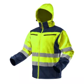   LÁTHATÓSÁGI DZSEKI NEO 81-700-M SOFTSHELL, KAPUCNIVAL, SÁRGA