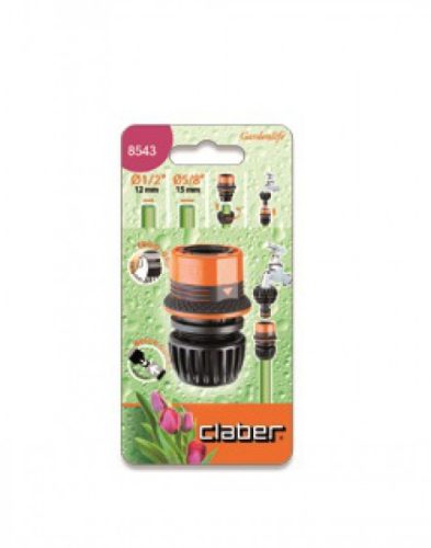 GYORSCSATLAKOZÓ CLABER 8543 1/2" ERGOGRIP, BLISTER