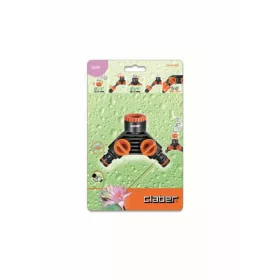   CSAPCSATLAKOZÓ CLABER 8599 ZÁRHATÓ Y-ELÁGAZÓVAL 1/2-3/4" BLISTER