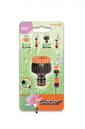 CSAPCSATLAKOZÓ CLABER 8804 3/4-1/2" MENETES, UNIVERZÁLIS, BLISTER
