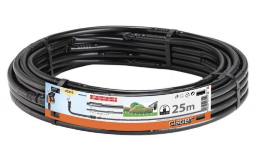 TÖMLÕ CLABER CSEPEGTETÕHÖZ 90355 1/2" 25 M , POLIETILÉN FEKETE CSEPEGTETÕCSÕ