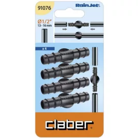  DRI ÖSSZEKÖTÕ IDOM CLABER 91076 1/2" 4 DB-OS BLISZTER