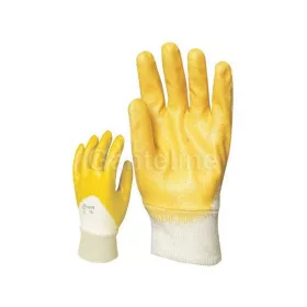 VÉDÕKESZTYÛ  R 9320  SÁRGA NITRIL/10 PÁR