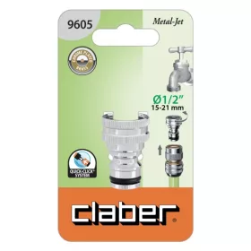   CSAPCSATLAKOZÓ CLABER 9605 1/2 '' BELSÕ MENETES FÉM