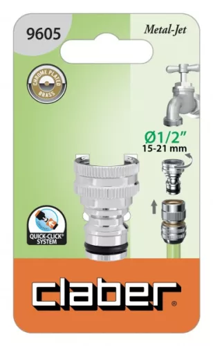 CSAPCSATLAKOZÓ CLABER 9605 1/2 '' BELSÕ MENETES FÉM