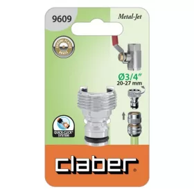   CSAPCSATLAKOZÓ CLABER 9609 3/4 '' KÜLSÕ MENETES FÉM