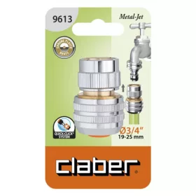 CSAPCSATLAKOZÓ CLABER 9613 3/4 '' KUPLUNGOS FÉM