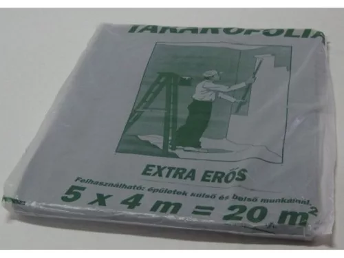 TAKARÓFÓLIA  4 MX 5 M EXTRA ERÕS 30 MIKRON
