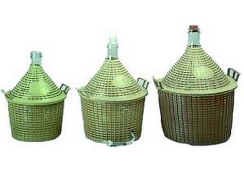 ÜVEGBALLON 10 L MÛANYAG BEVONATÚ