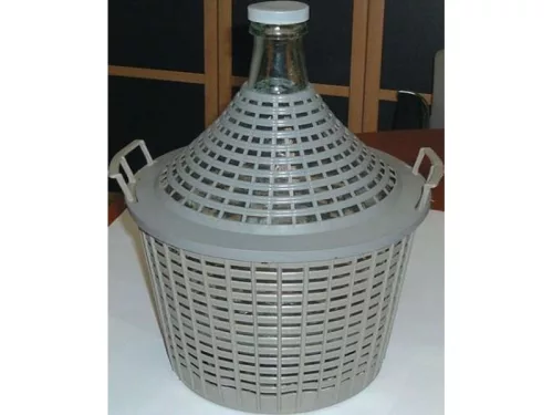 ÜVEGBALLON 20 L MÛANYAG BEVONATÚ