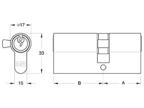 CILINDERBETÉT 757/04 ASSZ./30+50=80/