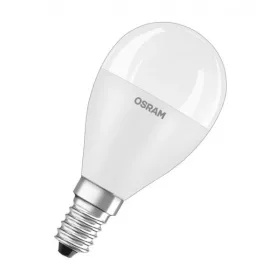   LED IZZÓ kisgömb 7,5W E14 806lm 2700K meleg fehér fényforrás Ra80 230V FR matt  Osram