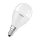 LED IZZÓ kisgömb 7,5W E14 806lm 2700K meleg fehér fényforrás Ra80 230V FR matt  Osram
