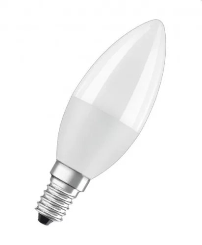 LED IZZÓ gyertya 7,5W E14 806lm 4000K semleges fehér fényforrás Ra80 230V Value CLB60 FR matt