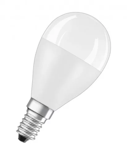 LED IZZÓ kisgömb 7W E14 806lm 4000K semleges fehér fényforrás Ra80 230V FR matt  Osram
