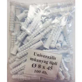 MÛANYAG DÛBEL ¤  8X 45 UNIVERZÁLIS/100 DB DK