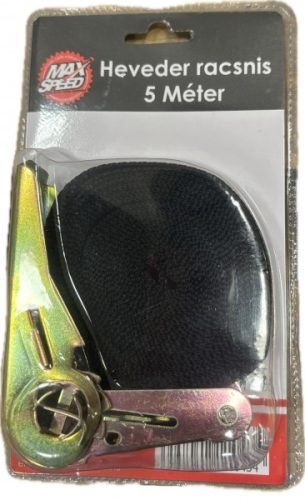 HEVEDER RACSNIS 5 M x 25 MM RACSNIS BEFÛZÕS 500 KG
