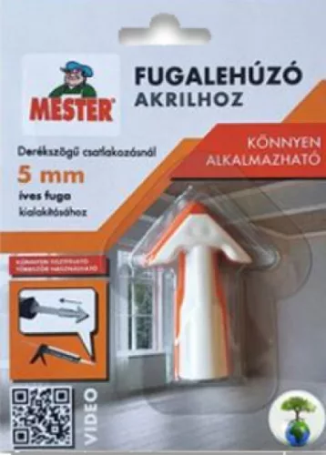FUGALEHÚZÓ AKRILHOZ ÍVES FUGÁKHOZ  5 MM